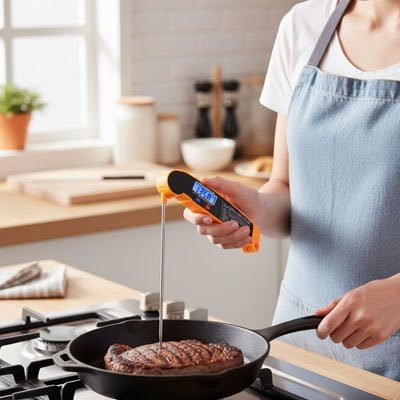 Thermomètre de cuisine | Précision Parfaite - Cuisinereelle.com